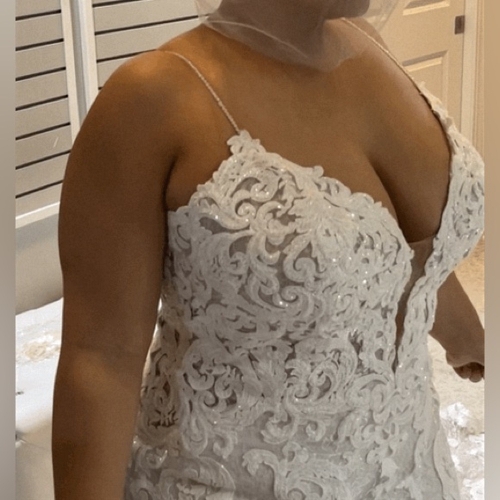 BNWT Unaltered Maggie Sottero Tuscany Royale - Picture 6 of 8